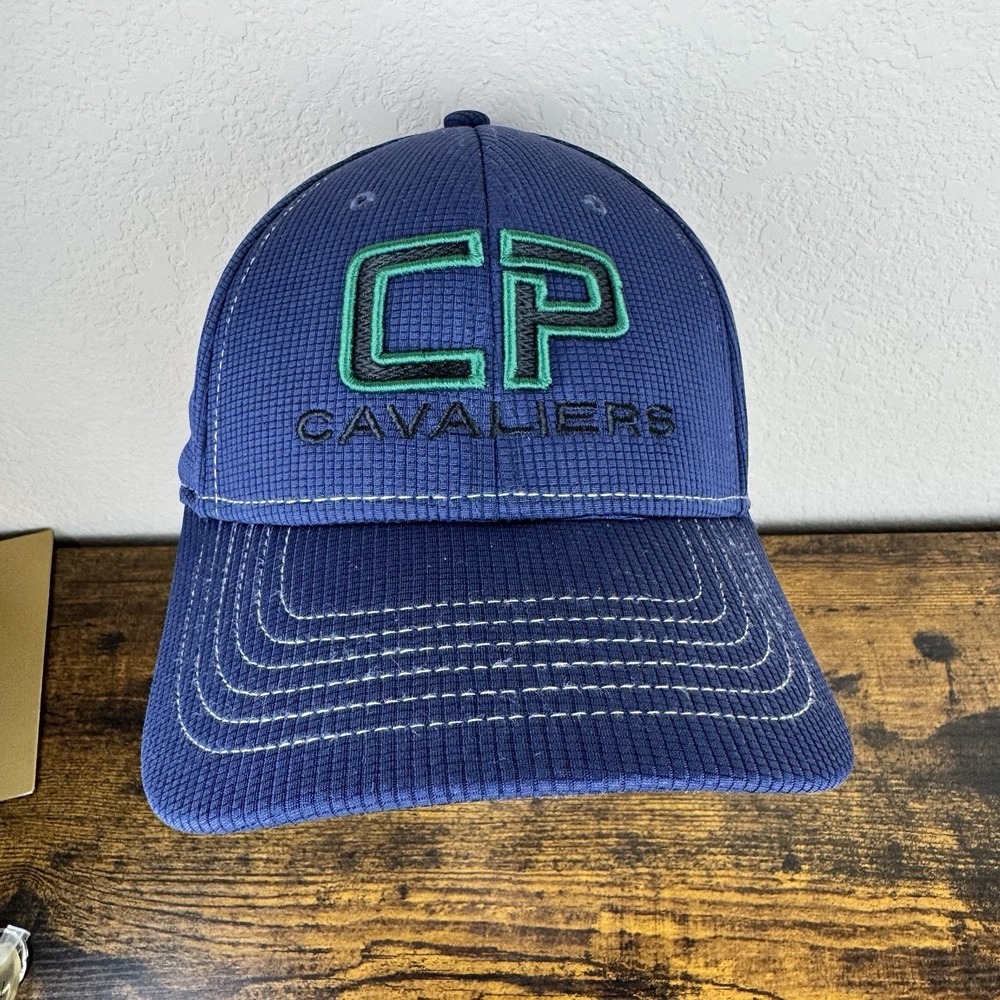 CP Cavaliers Blue Baseball Cap Hat Adjustable Outdoor Cap Embroidered‎ Logo